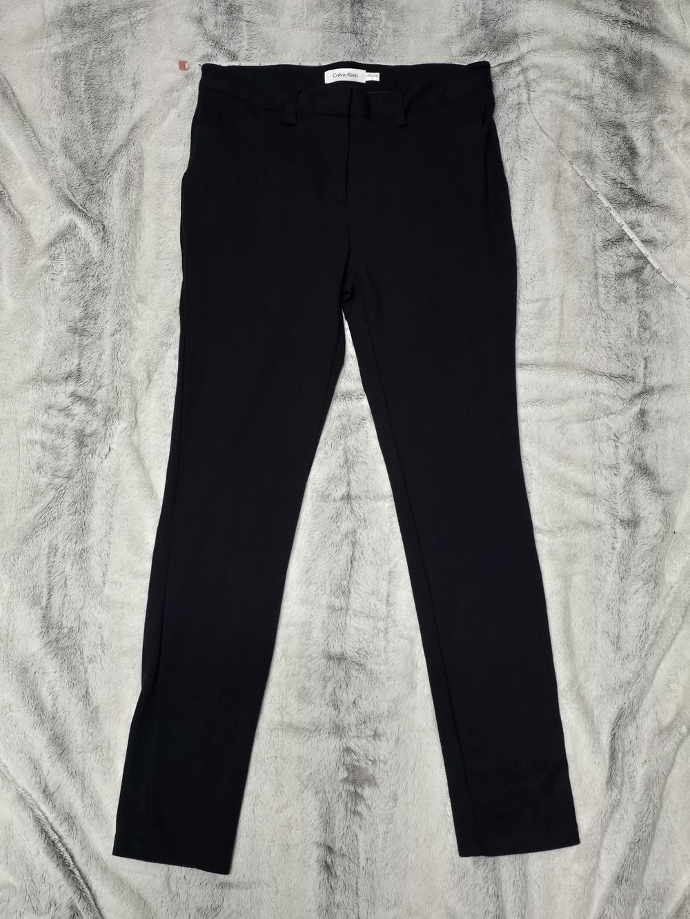 Calvin Klein Dark Navy Blue Skinny Dress Pants for Women